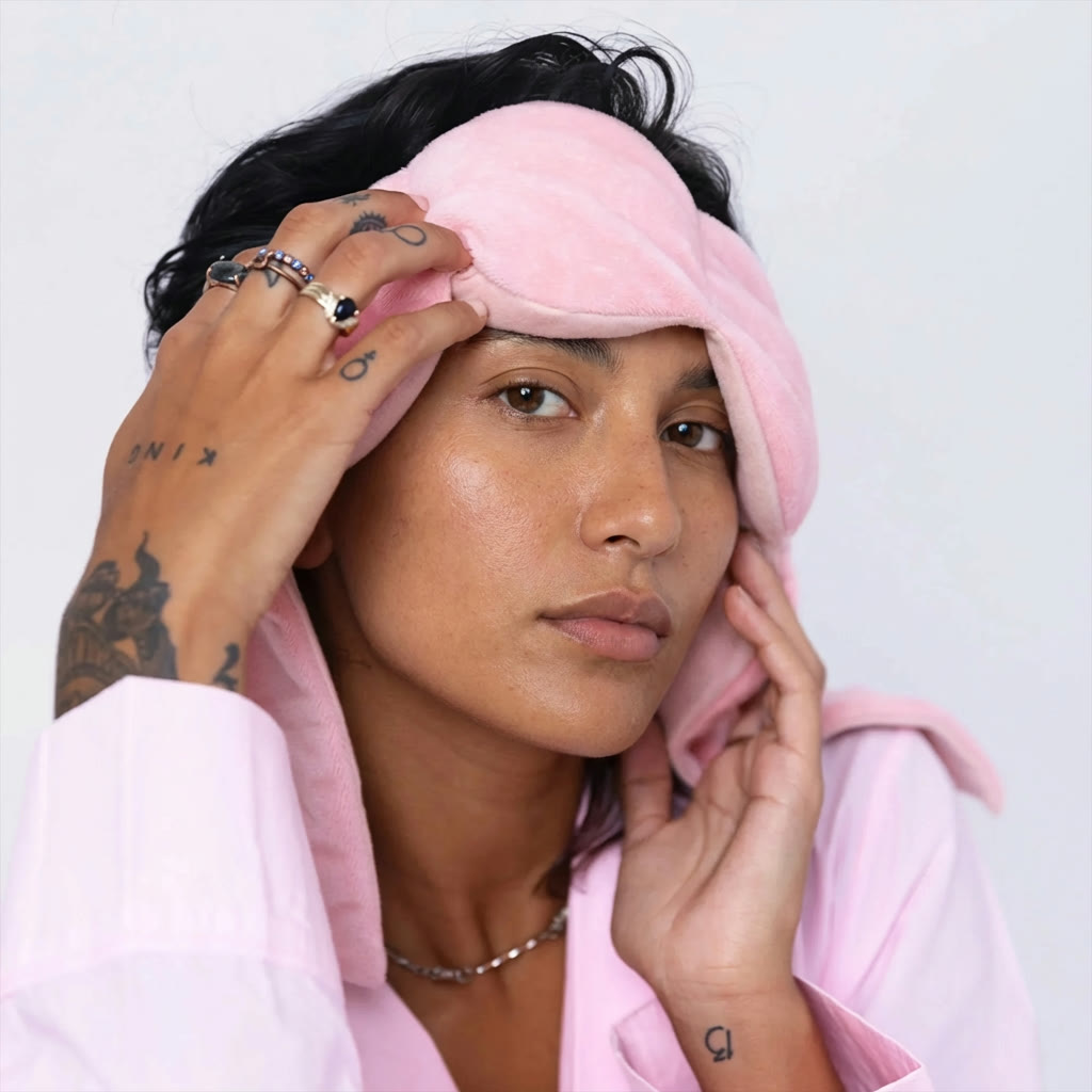 Dream Weight Sleep Mask - Pink